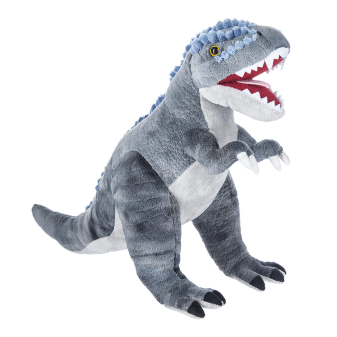 Grey Tyrannosaurus 15″ Plush Dinosaur image