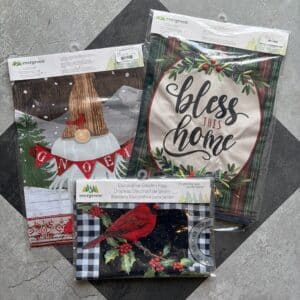Christmas Garden Flags