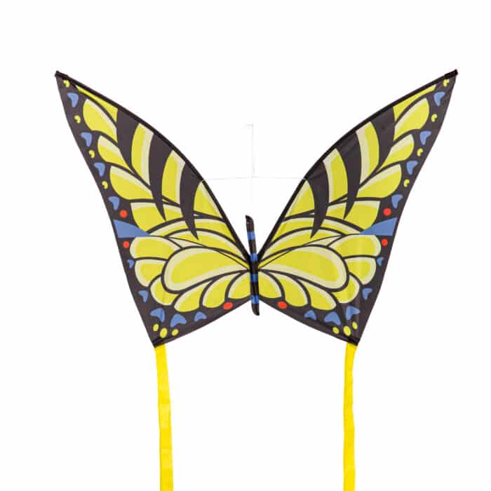 Kids Yellow Butterfly Kite image