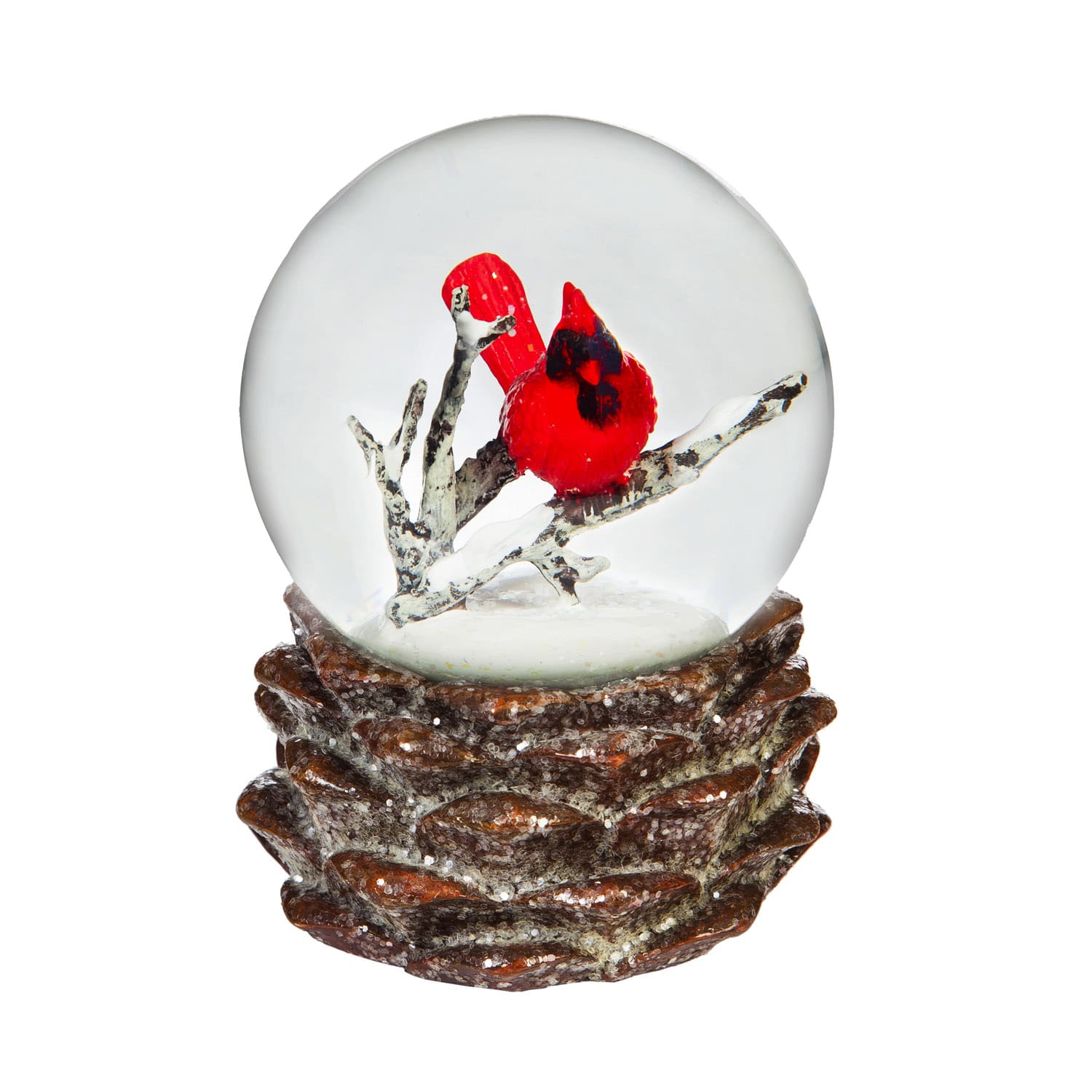 Christmas Cardinal Water Globe image