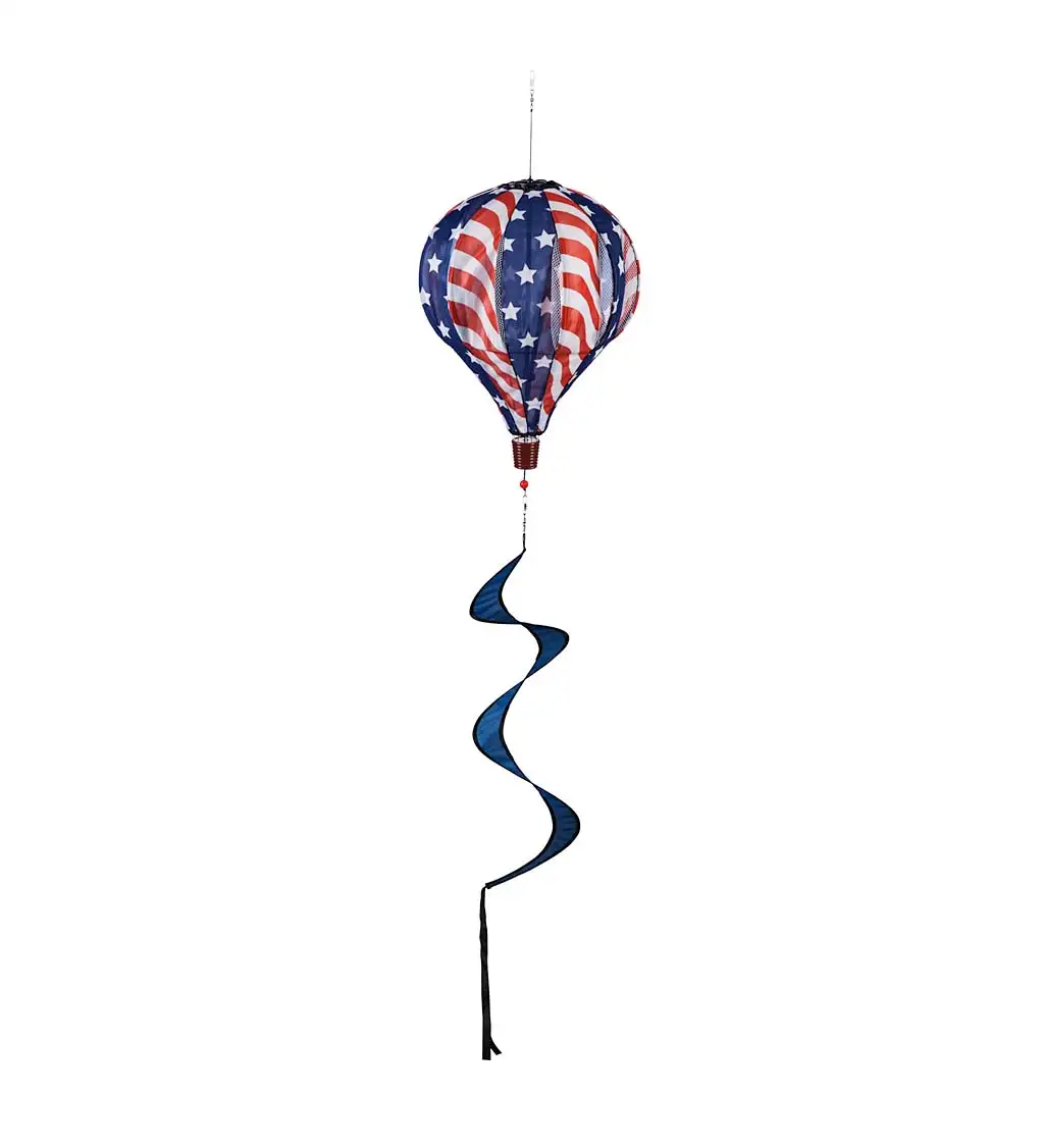 Stars & Stripes Hot Air Balloon Spinner image