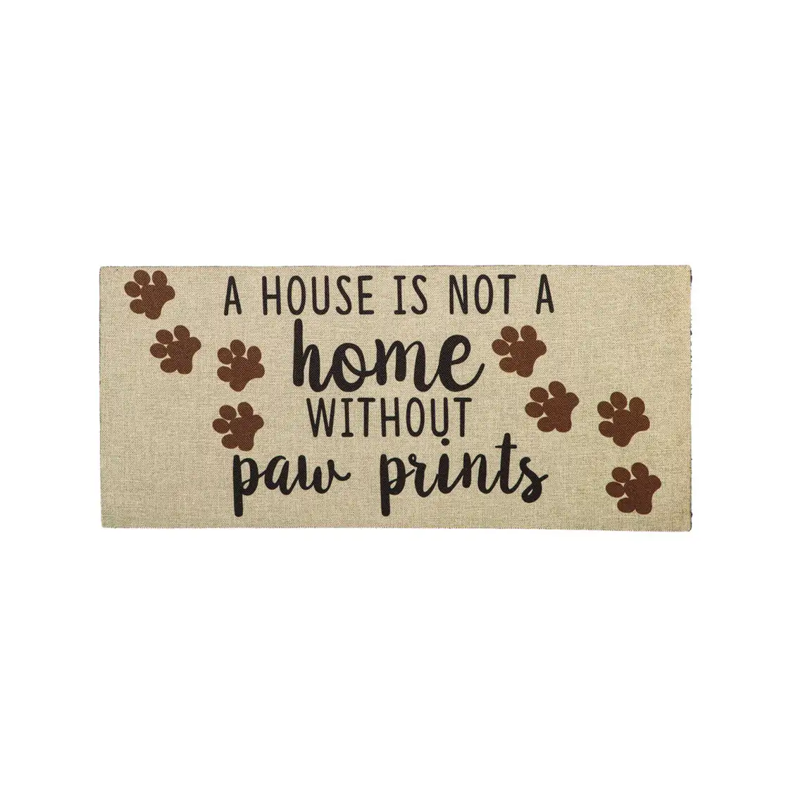 A House Is Not A Home Without Paw Prints Sassafras Switch Mat image