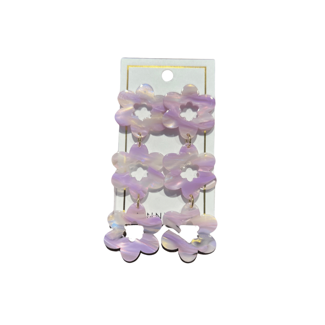 Zoey Earrings – Lavender image