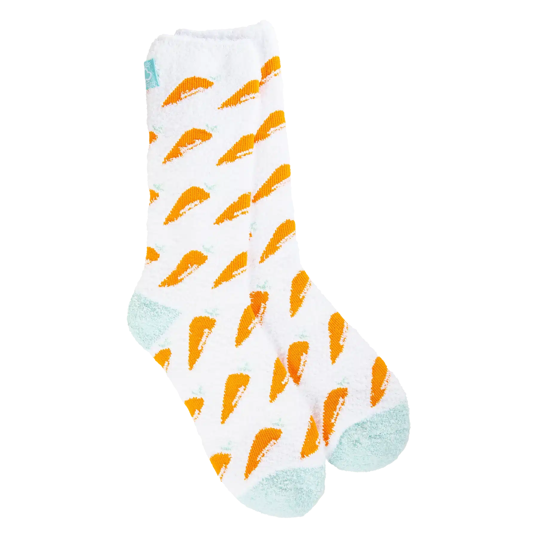 Spring Cozy Crew Sock: Carrot image
