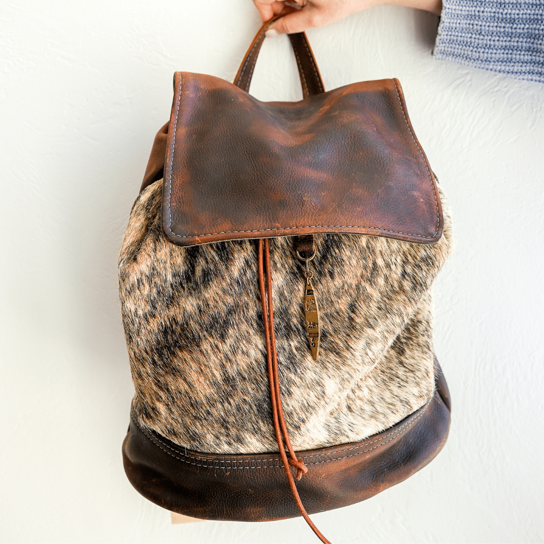 Leather & Hide Backpack image