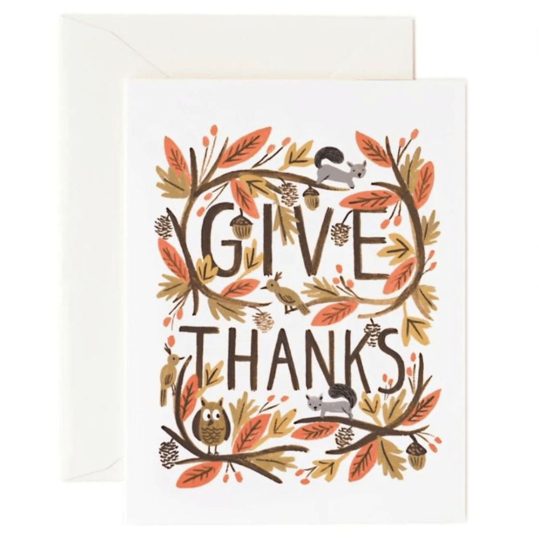 Give Thanks Card image