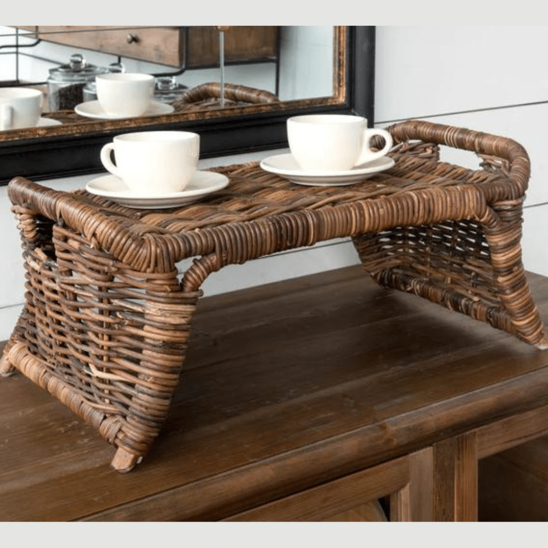 Woven Breakfast in Bed Tray image