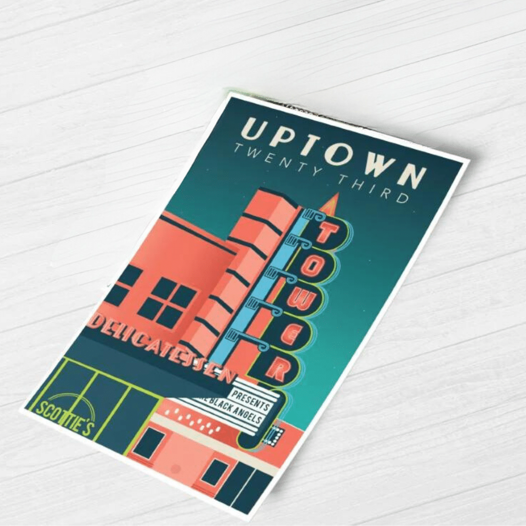 OKC Uptown Twenty Third Postcard image
