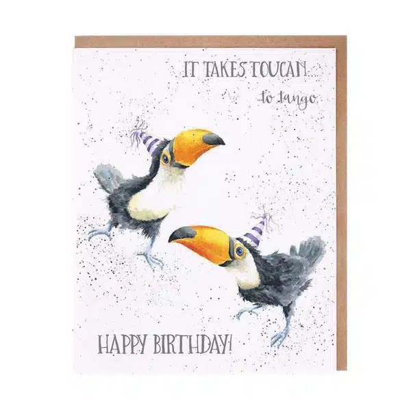 Toucan Tango Birthday Card image