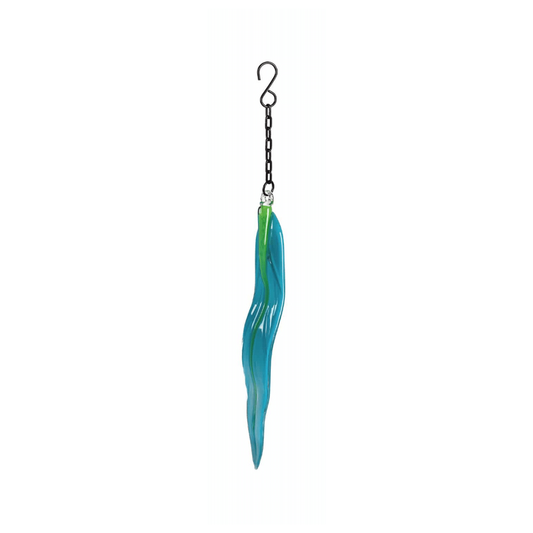 Turquoise Large Hanging Art Glass image