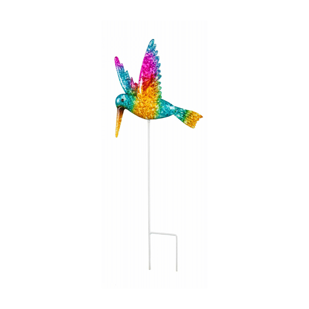 Hummingbird Metal Hanging Garden Stake image
