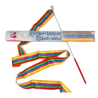 Rainbow Dancer Ribbon Wand image