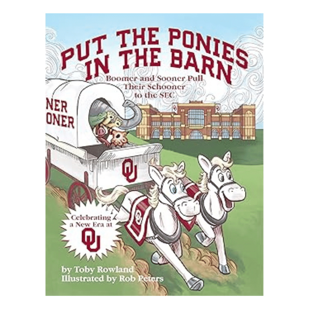 “Put The Ponies In The Barn” Hardcover Book image