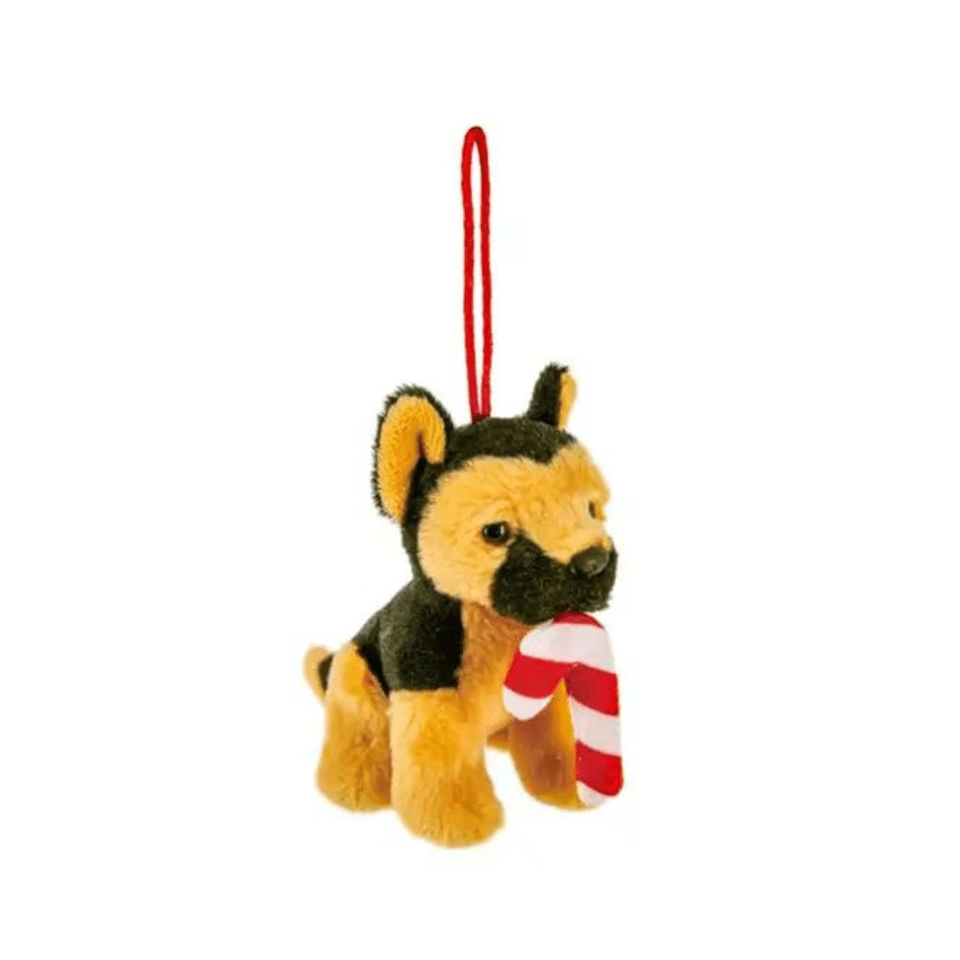 German Shepard Plush Dog Ornament image