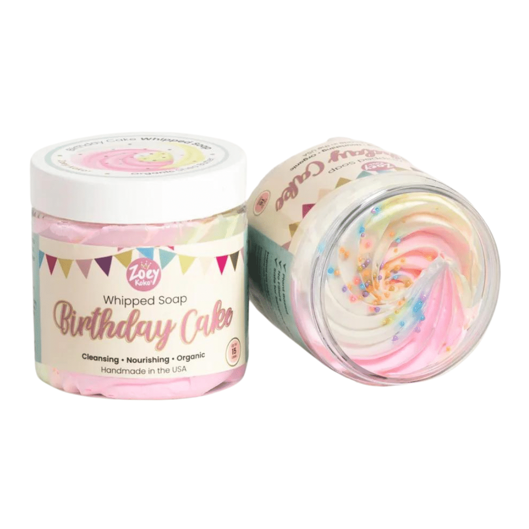 Birthday Cake Whipped Soap image