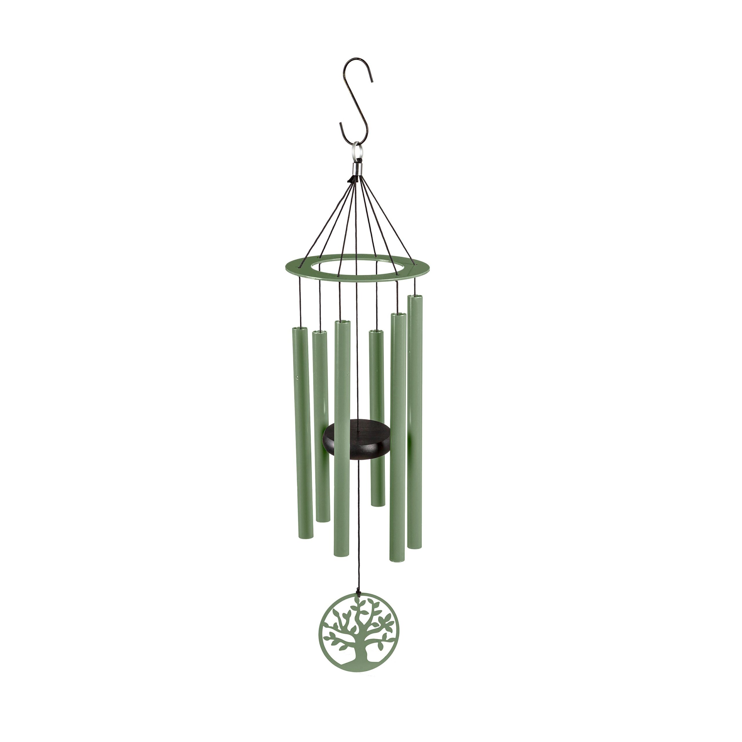 Etched Metal Wind Chime: Tree of Life “Scale C” image