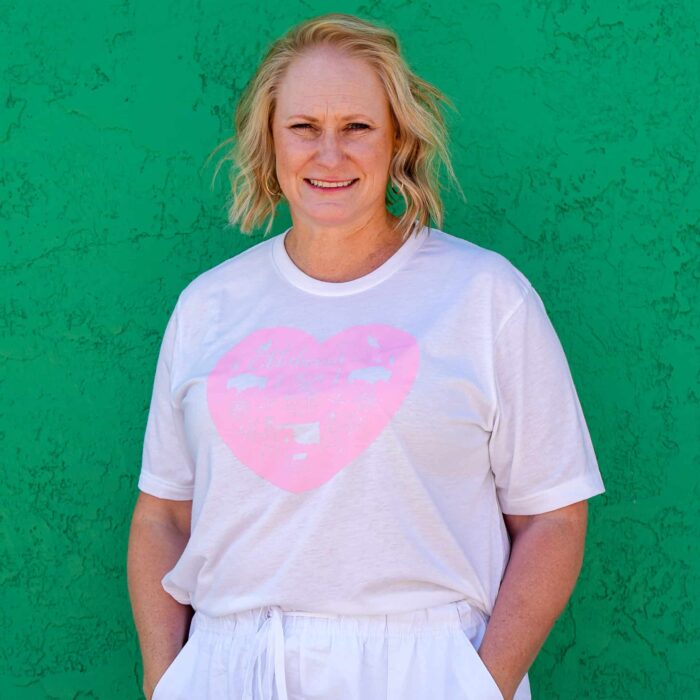 Oklahoma Pink Heart Tee image