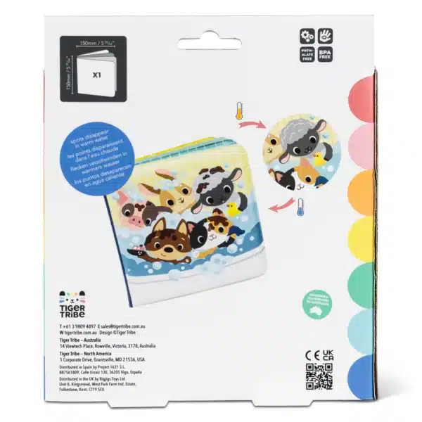 Messy Farm Padded Toy Interactive Bath Book - Image 4