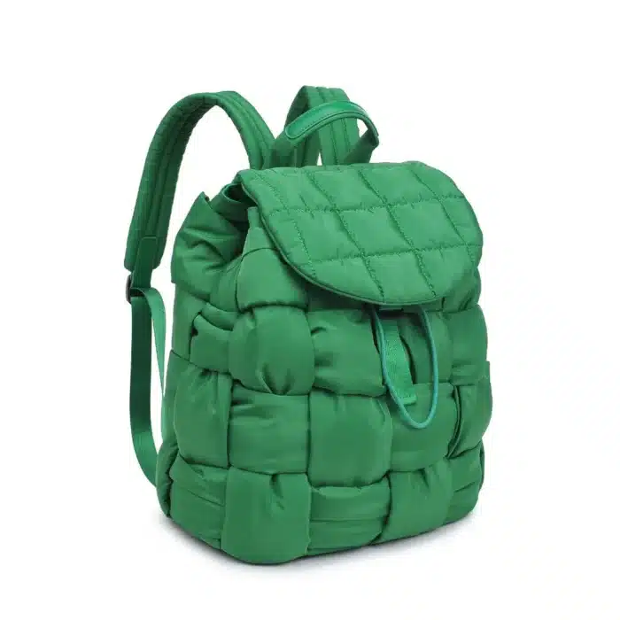 Perception Woven Nylon Backpack in Kelly Green image