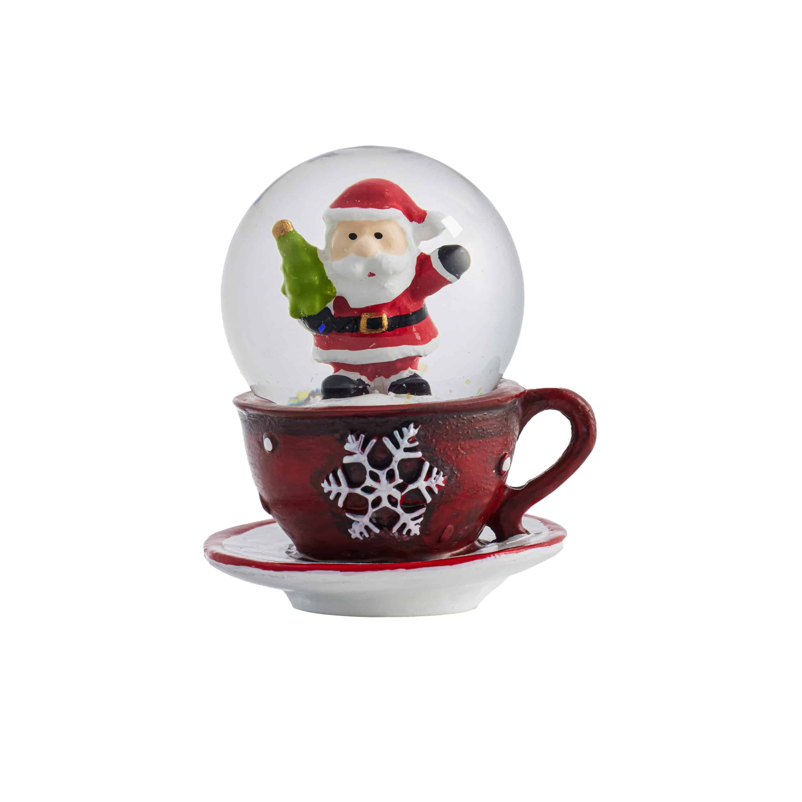 Christmas Character in Mug Water Globe: Santa image