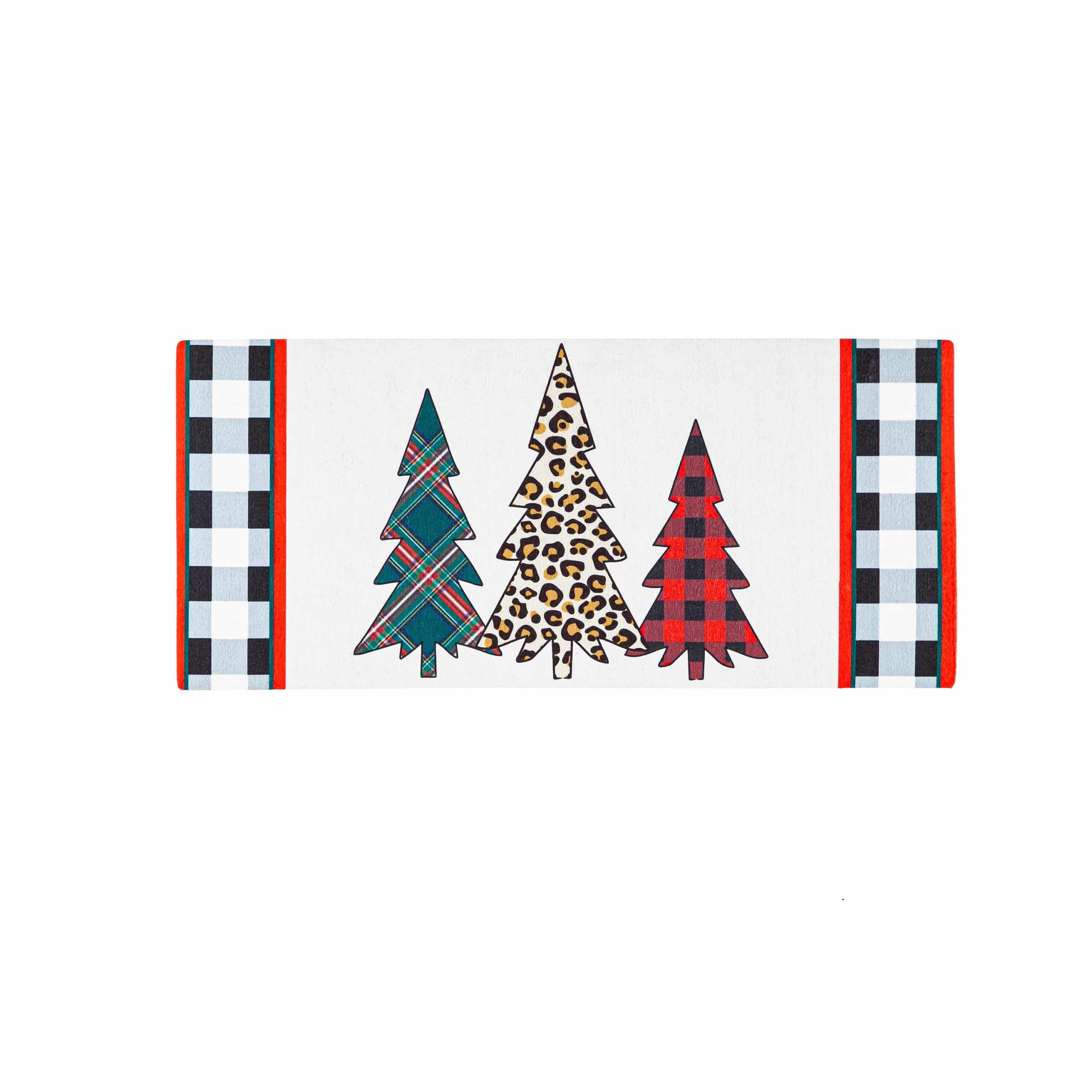 Sassafras Switch Mats: Mixed Print Christmas Trees image