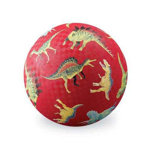 Playground Ball | Red Dinosaurs image