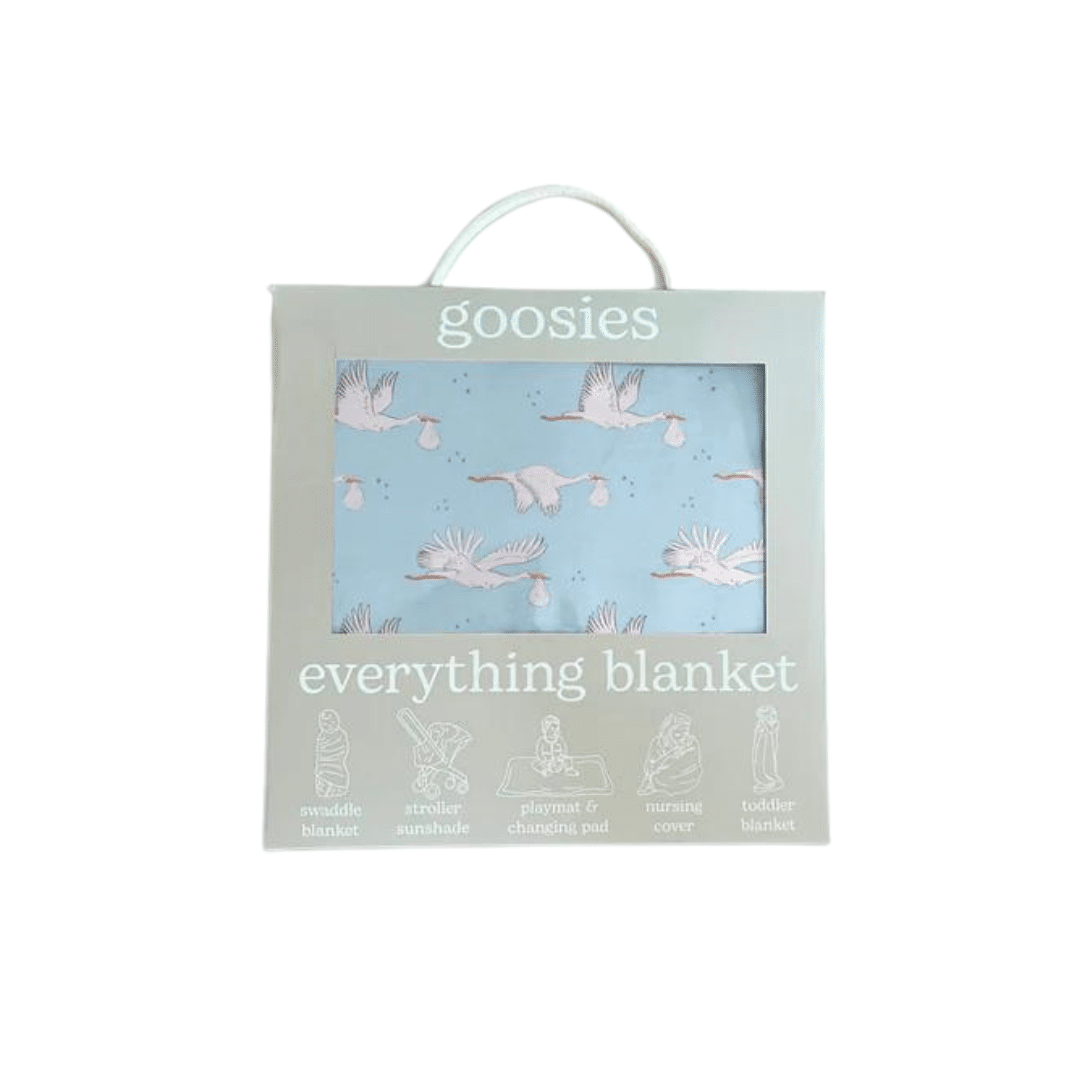 Blue Stork Everything Blanket image