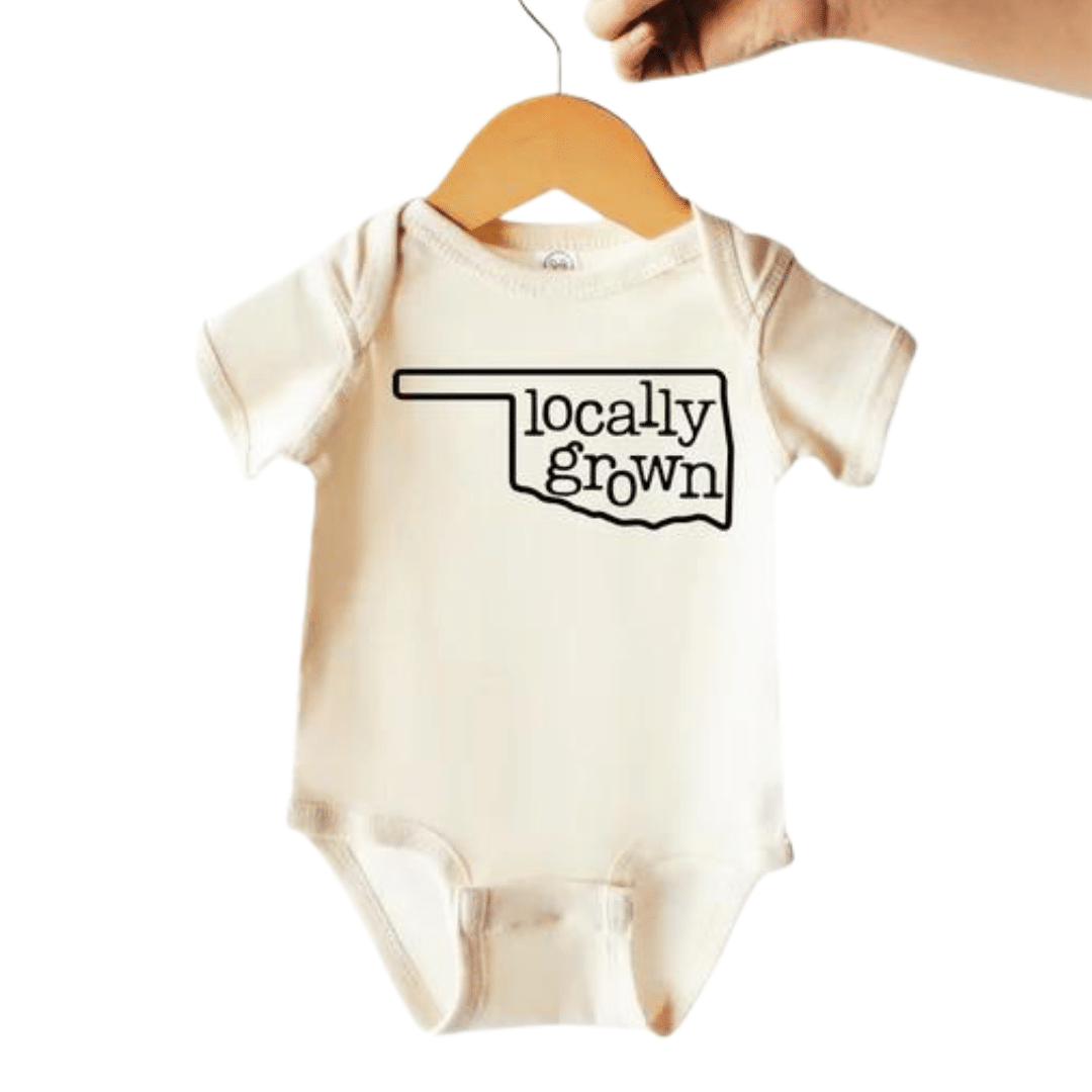 Oklahoma Onesie | Newborn image