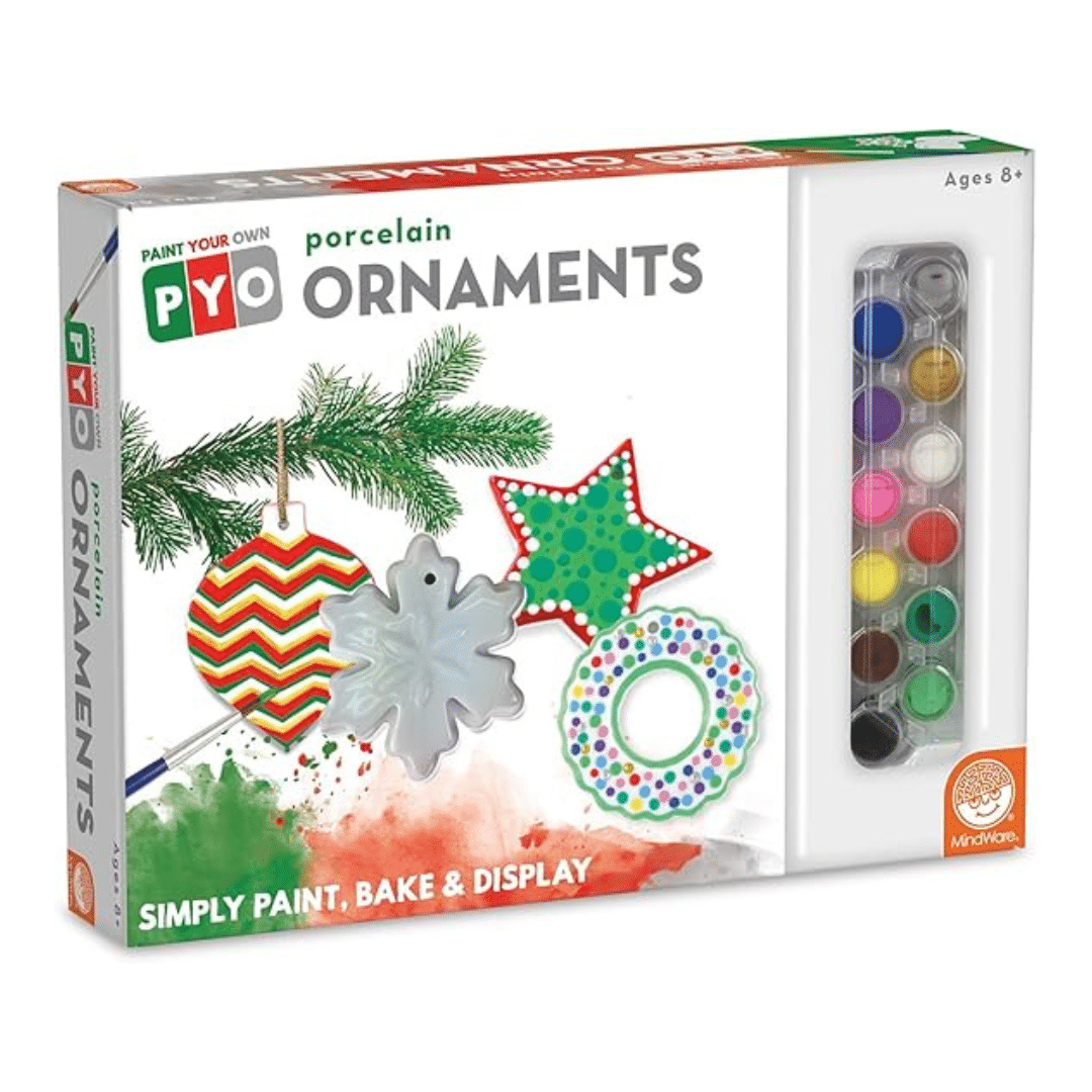 DIY Porcelain Christmas Ornaments Kit image