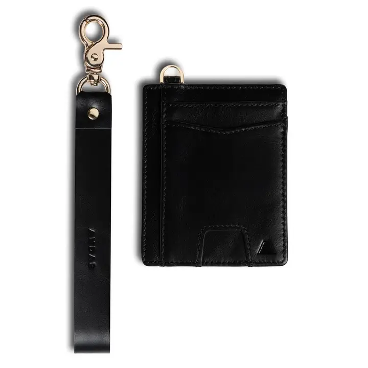 The Denner Wallet | Black & Gold image