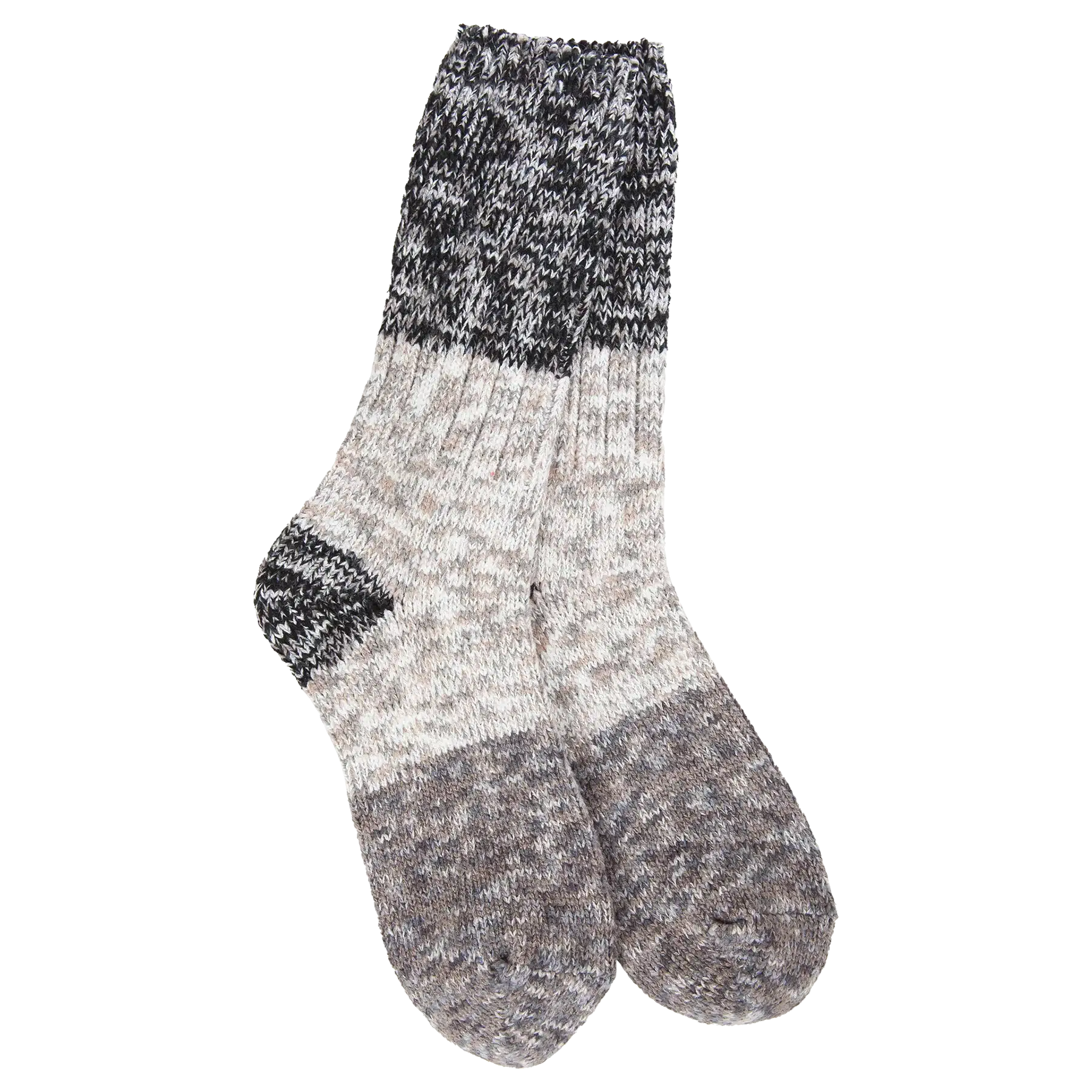 Weekend Ragg Crew Socks: Stone image