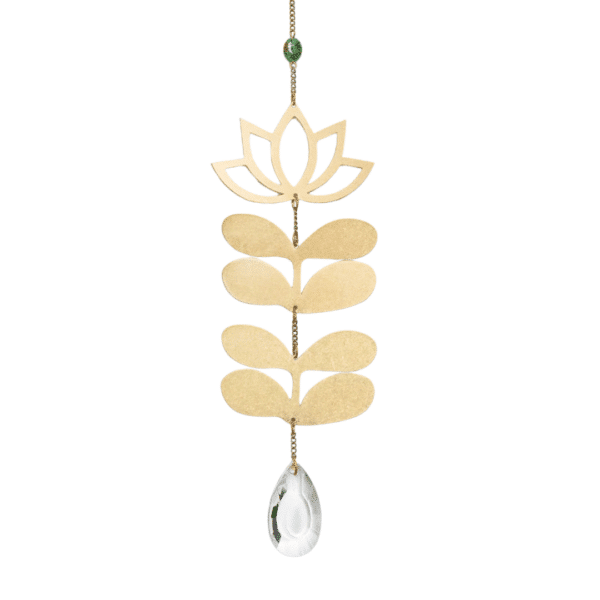 Suncatcher - Lotus/ African Turquoise