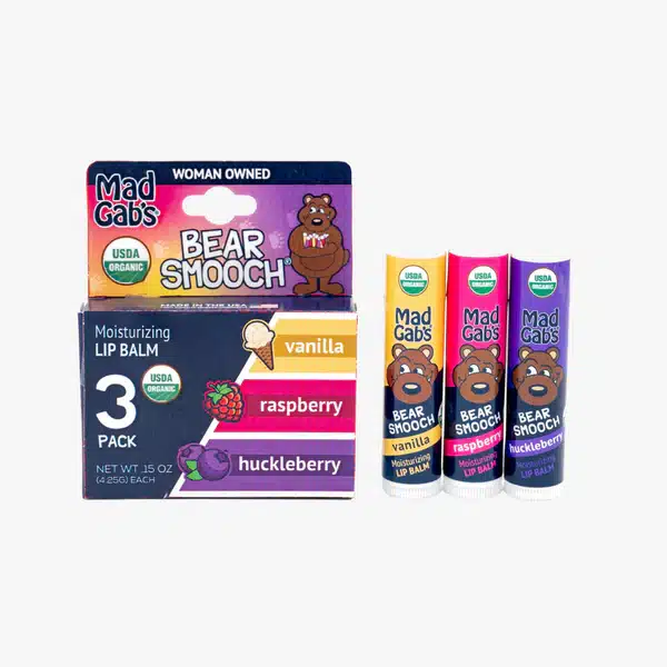 Organic Bear Smooch Lip Balm Assorted Packs image