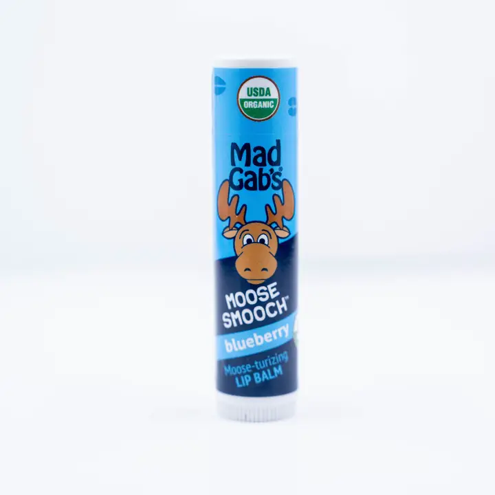 Organic Moose Smooch Blueberry Lip Balm image