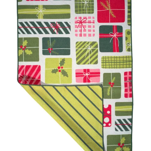 Double Sided Joyful Gift Microfiber Towel
