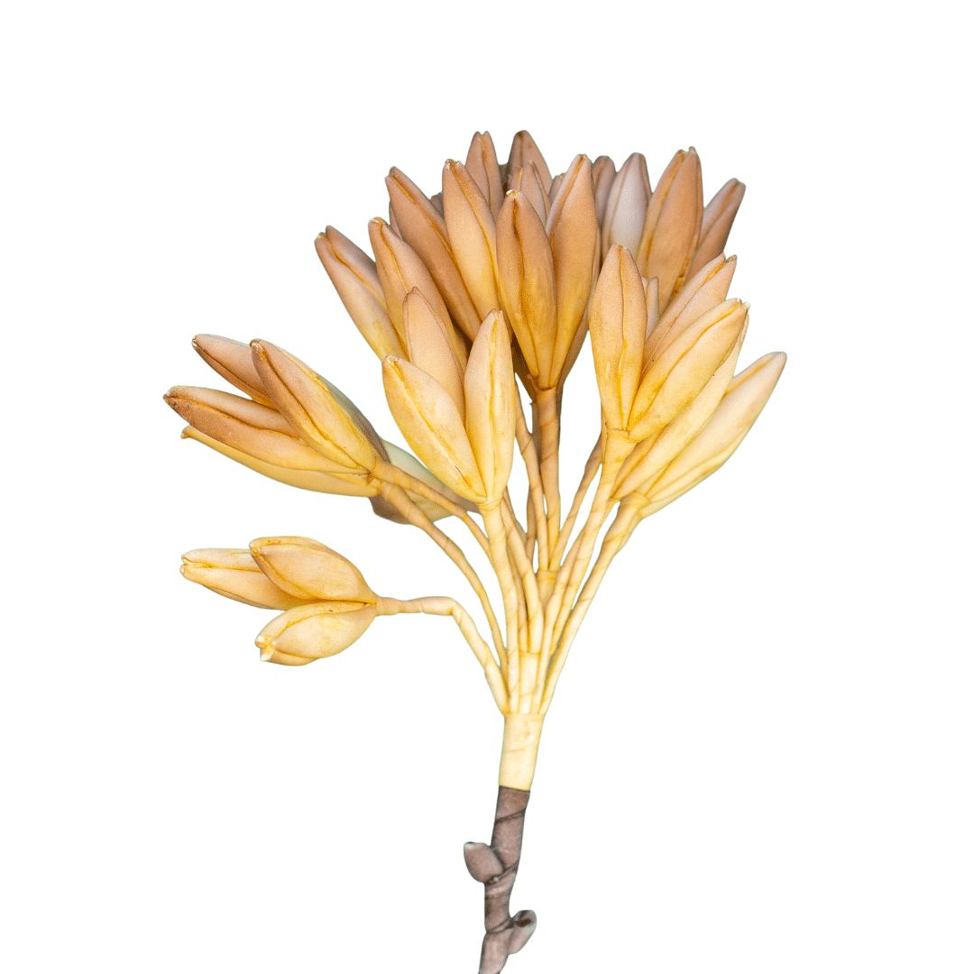 Golden Ember Bloom Stem Artificial Botanical image