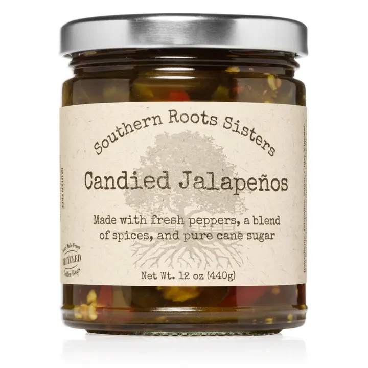 Made in Oklahoma Candied Jalapenos 12oz Jar image