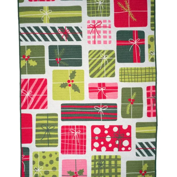 Double Sided Joyful Gift Microfiber Towel - Image 2