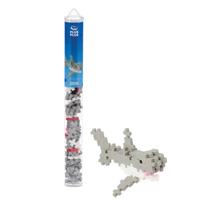 Plus Plus Interlocking Block Tube Mix: Shark image