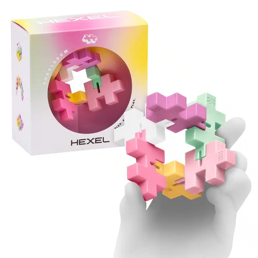 Plus Plus Hexel Bubblegum image