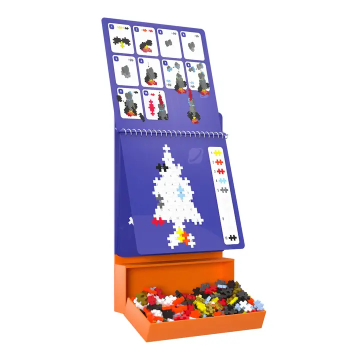 Plus Plus Puzzle by Number Activity Pad | Space - Image 3