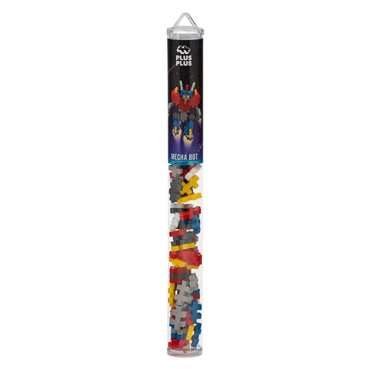 Plus Plus Interlocking Block 70pc Tube Mix | Mecha Bot - Image 3