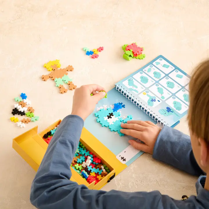 Plus Plus Puzzle by Number Activity Pad | Ocean - Image 4