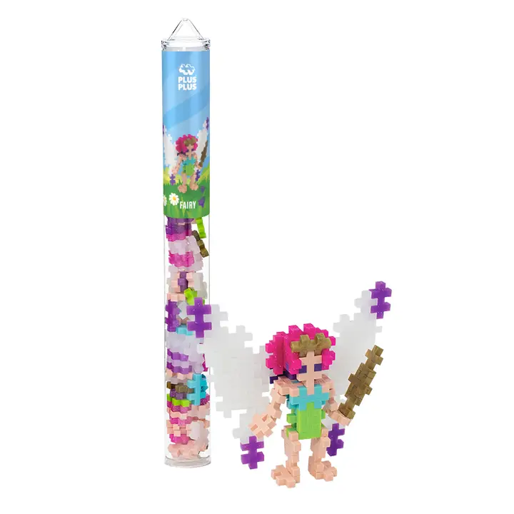 Plus Plus Interlocking Block Tube Mix: Fairy image