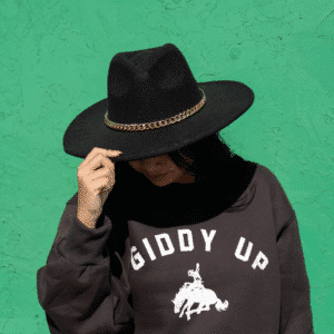 Wide-Brim Fedora