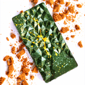 Glacier Chocolate Dark Chocolate with Biscoff Cookie Artisan Bar