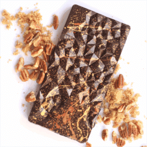 Glacier Chocolate Dark Chocolate with Pecan Brown Sugar Artisan Bar