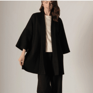 Black Butter Modal Oversized Cardigan