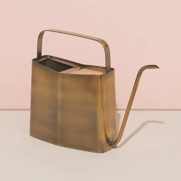 Brass Modern Watering Can image