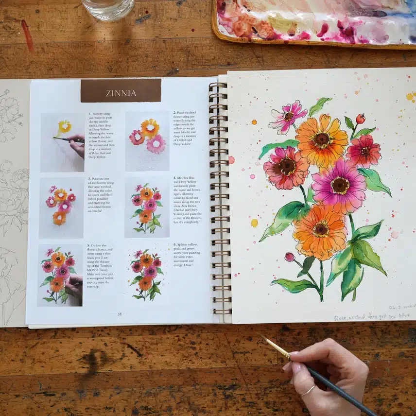 Floral Workbook - Image 4